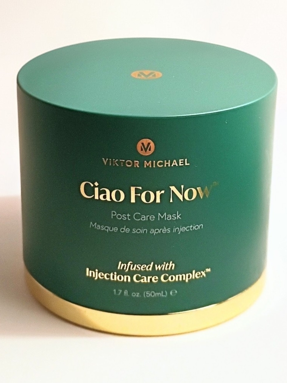 Viktor Michael Ciao For Now Post Injection Care Mask 1.7 oz 50 mL NEW